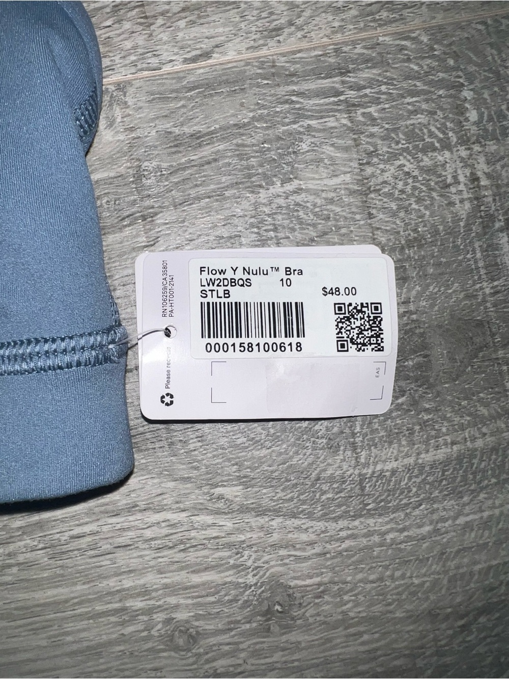 NWT lululemon Flow Y Bra *Nulu - Picture 2 of 4